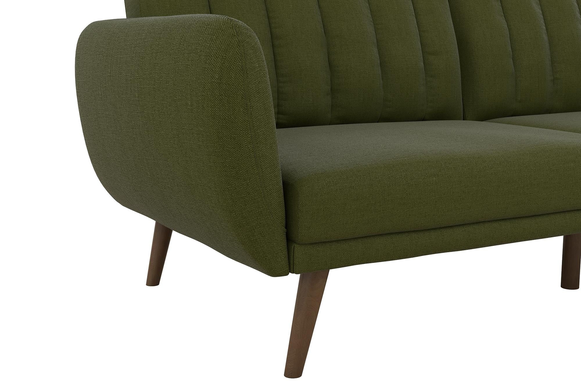 Novogratz Brittany Futon, Blue Linen
