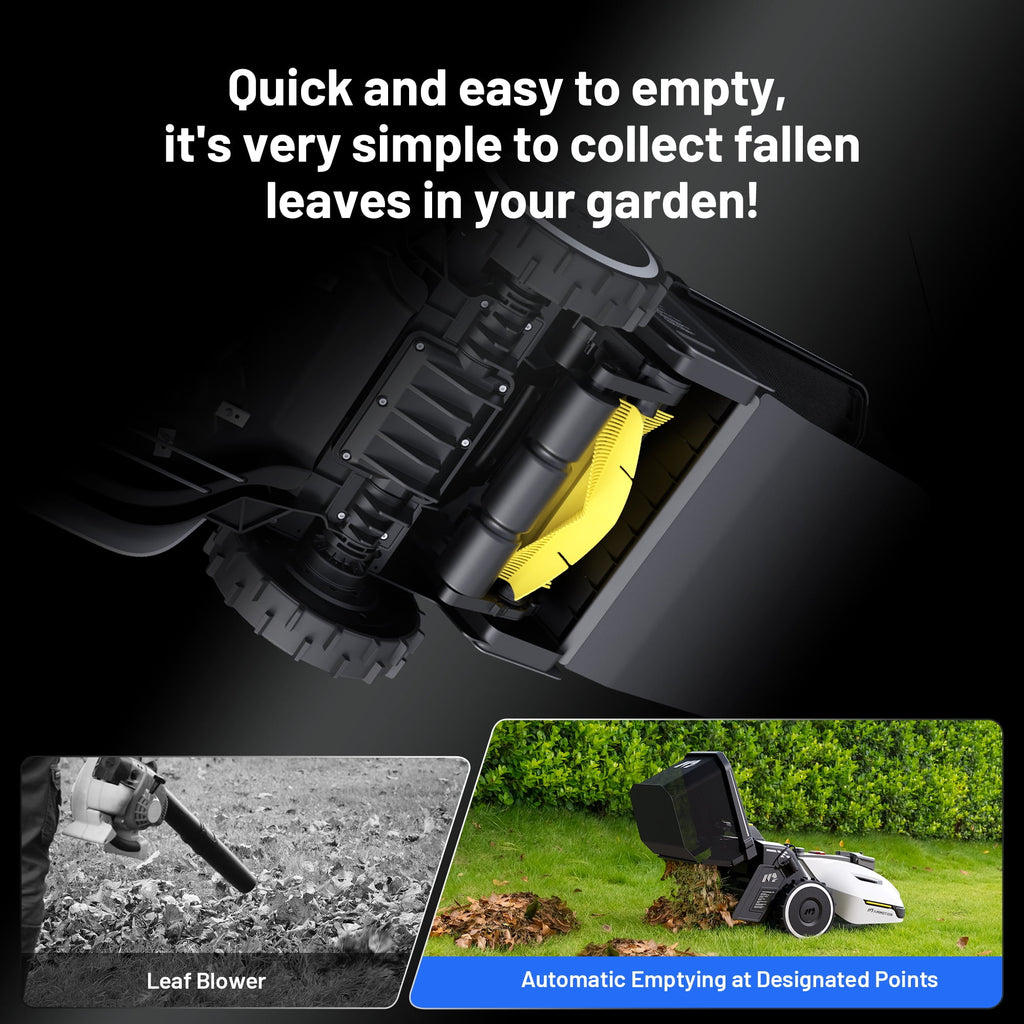 Mammotion YUKA 2000 Robot Lawn Mower,Reception 0.5 Acre, Max 0.6 Acre, Dual Cutting Discs,with 4G