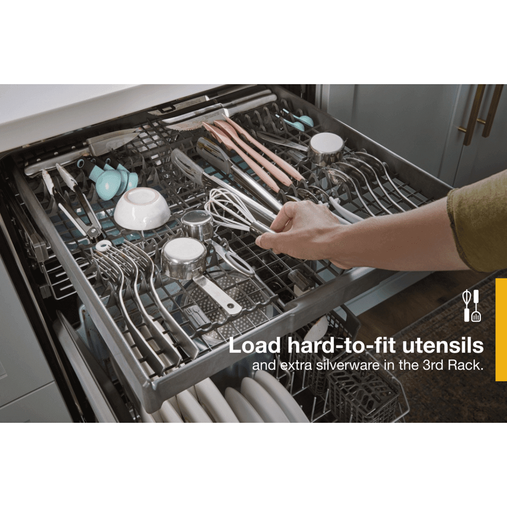 Whirlpool WDT750SAKZ Stainless Large Capacity Dishwasher with 3rd Rack