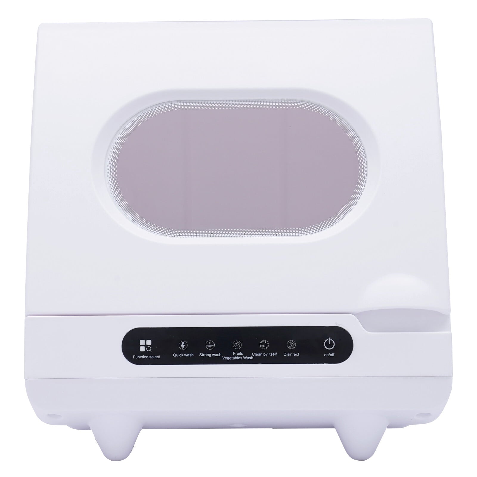 40*40*45cm 1200W Portable White Countertop Dishwasher Mini Countertop Dishwasher Homes Apartments