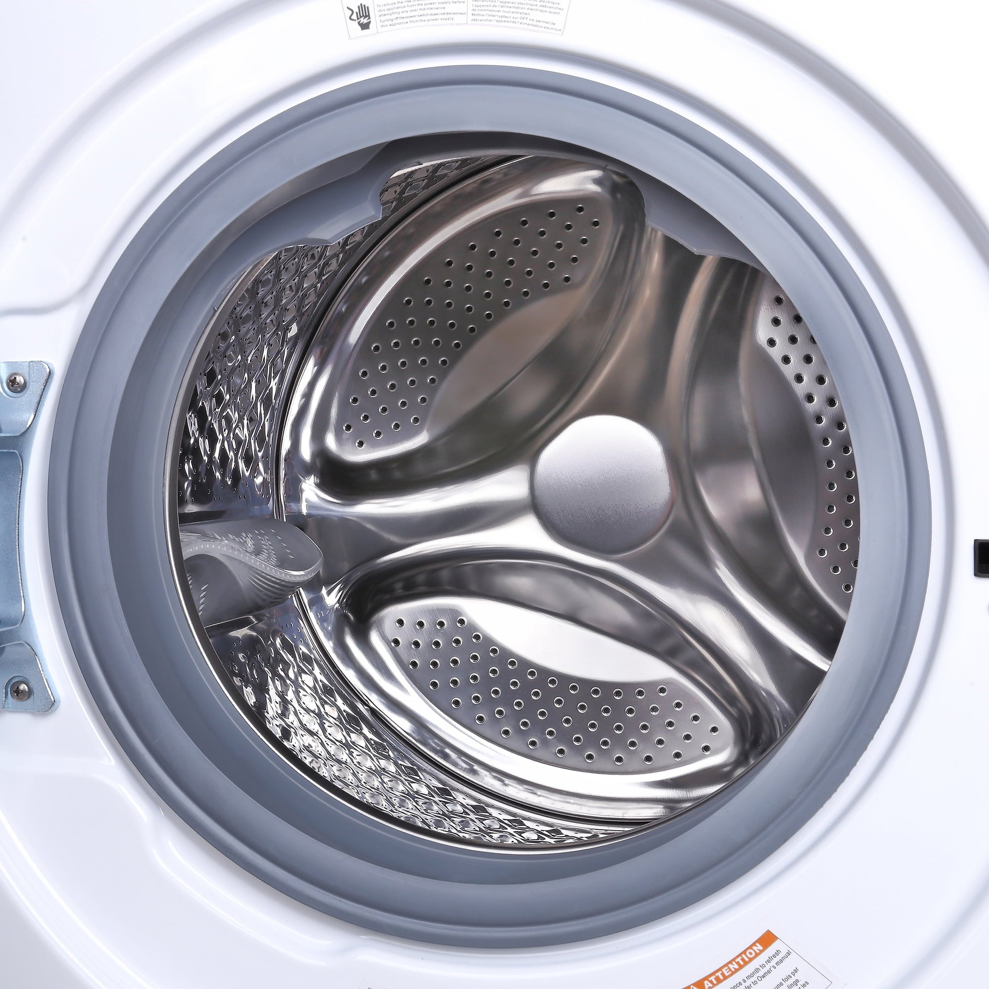 Magic Chef 2.7 cu ft Washer Dryer Combo, White