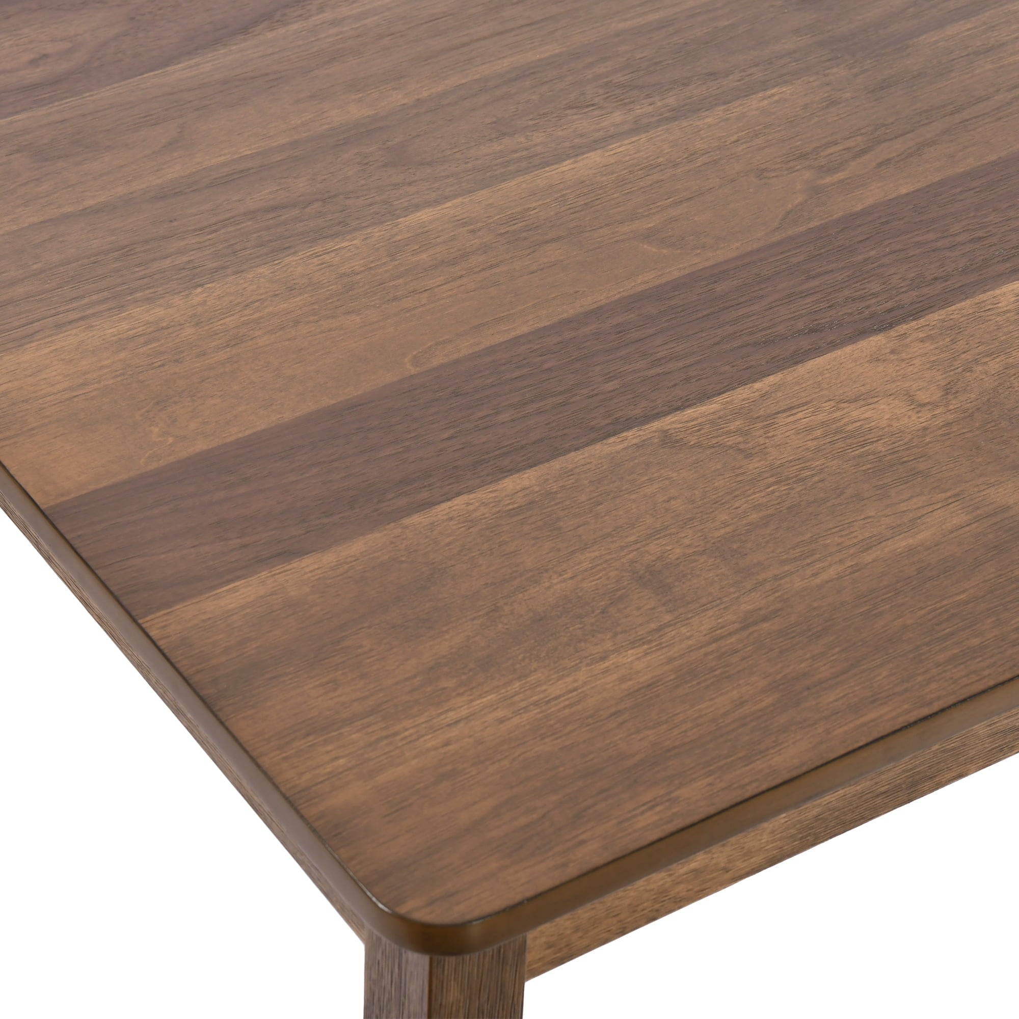 Duhome Dining Table Kitchen Dining Table Solid Wood Rectangular Table for Kitchen Dining Room Livingroom Restaurant, Caramel