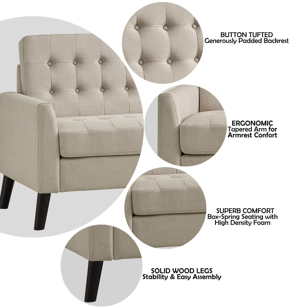 Gewnee 86.6 Modern Sofa Couch,Teddy Velvet 3 Seaters Comfy Couch with Deep Seat for Living Room,2 Pillows,Beige
