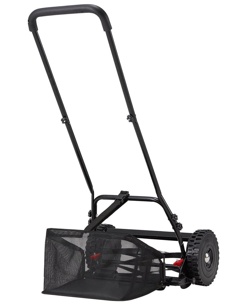 JFHID 14-Inch Manual Push Reel Lawn Mower,5-Blade Design