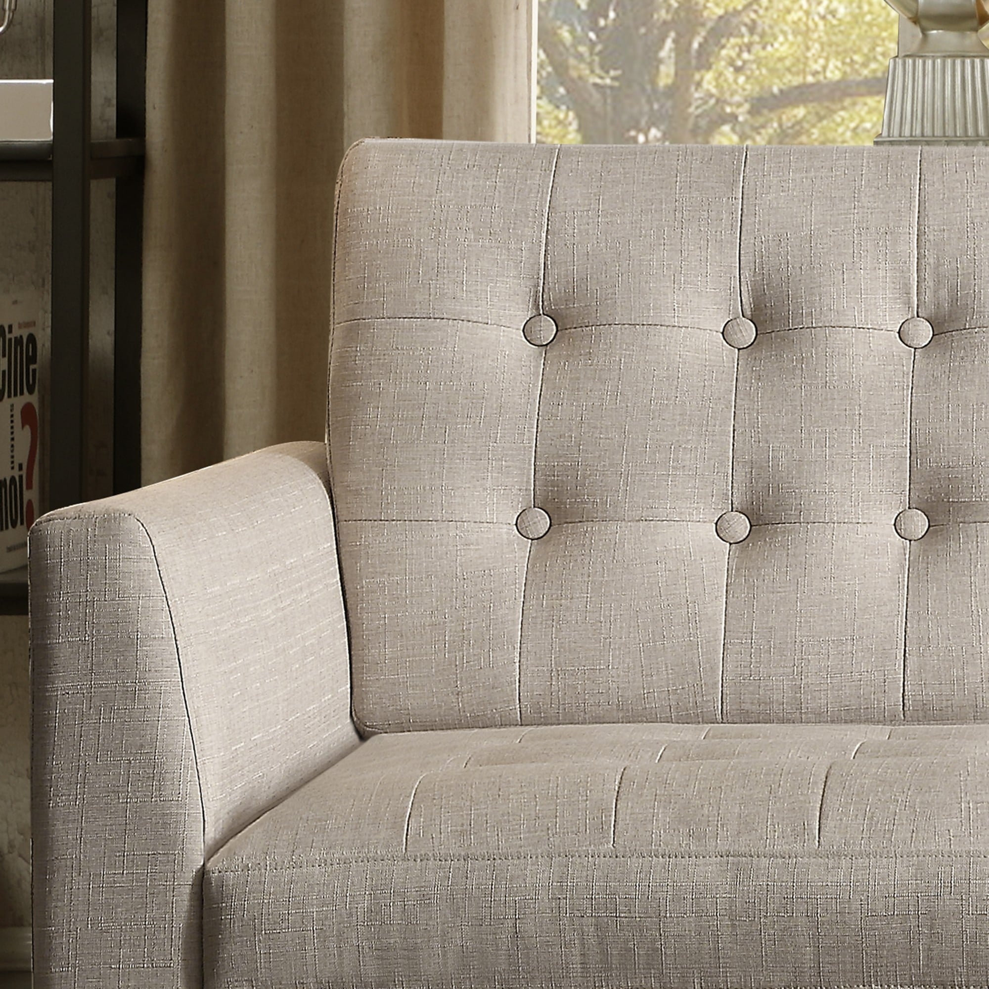 Gewnee 86.6 Modern Sofa Couch,Teddy Velvet 3 Seaters Comfy Couch with Deep Seat for Living Room,2 Pillows,Beige