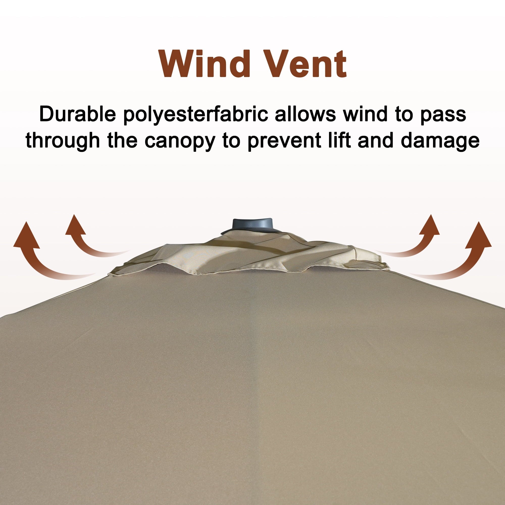 Mondawe 10x10ft Patio Umbrella Outdoor Square Large Cantilever Windproof Offset and Heavy Duty Sun Umbrella for Garden Deck Pool, Red