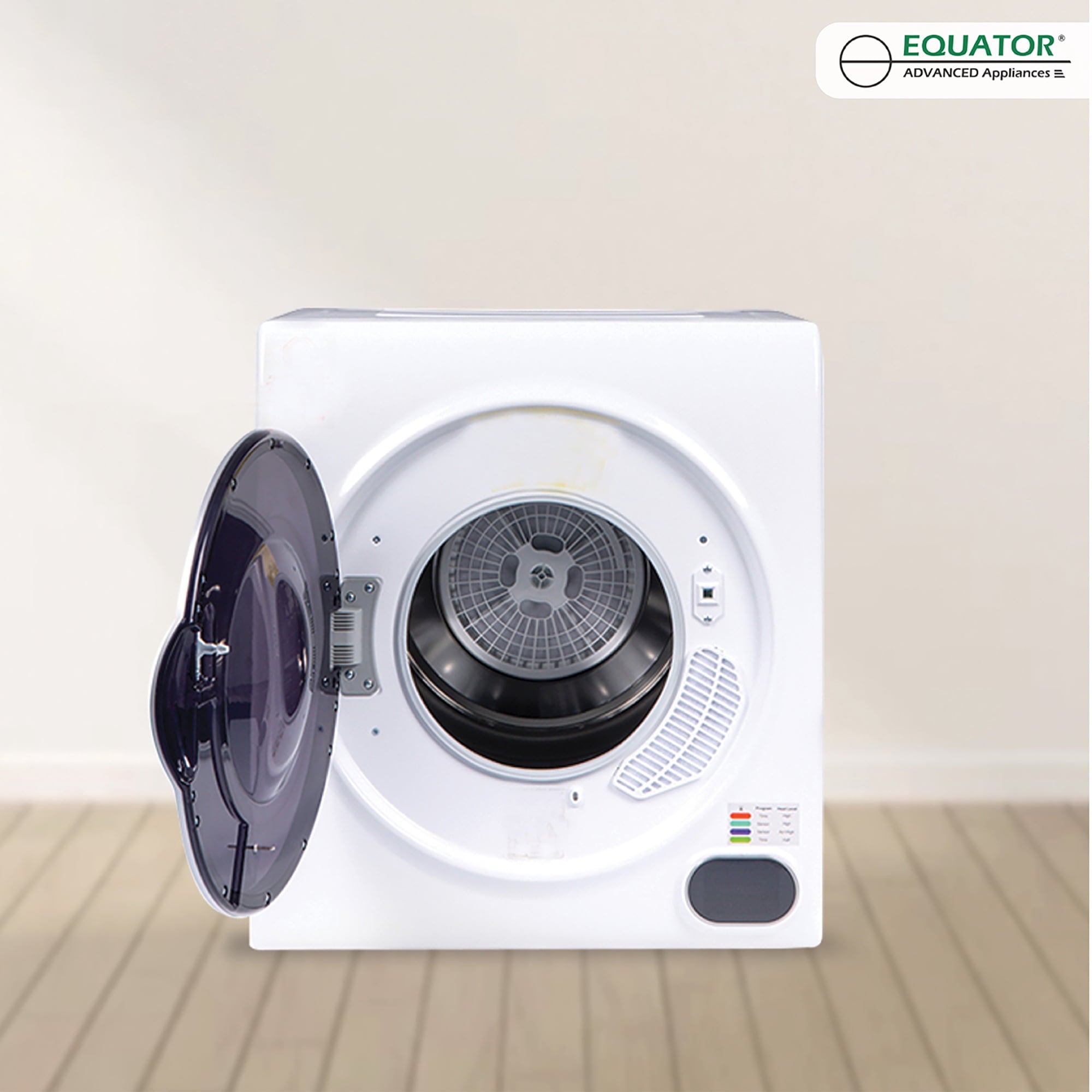 Pinnacle 21-852 S Compact Short Dryer with Digital Controls - 3.2 cu.ft., Silver