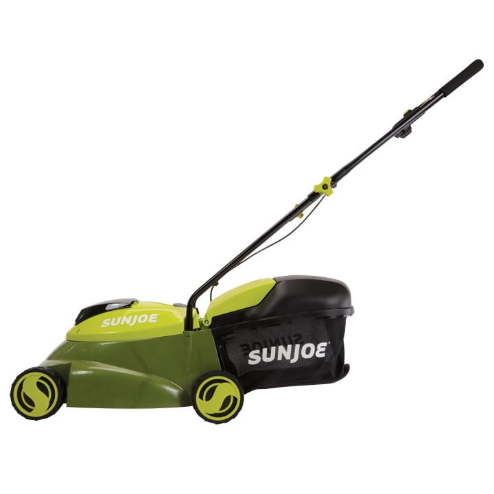 Sun Joe 24V Cordless Push Reel Lawn Mower, Battery Powered Grass Cutter for Yard, 15-Inch