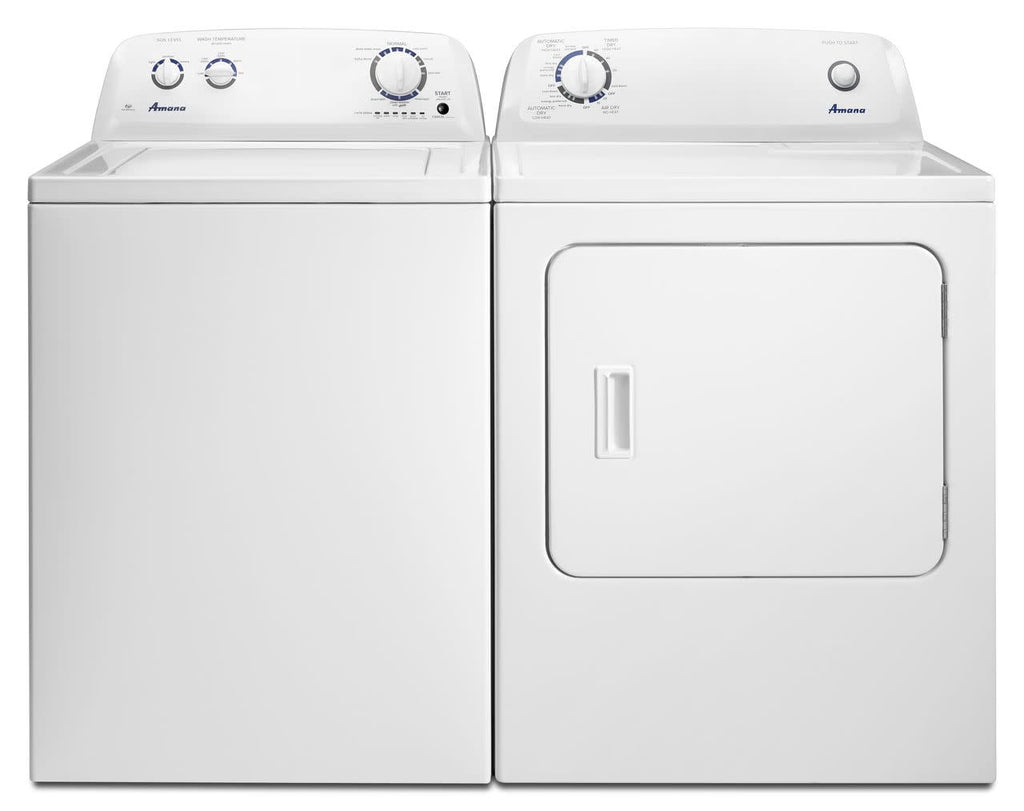 Amana 6.5 cu ft 240 mV White Electric Automatic Dryer