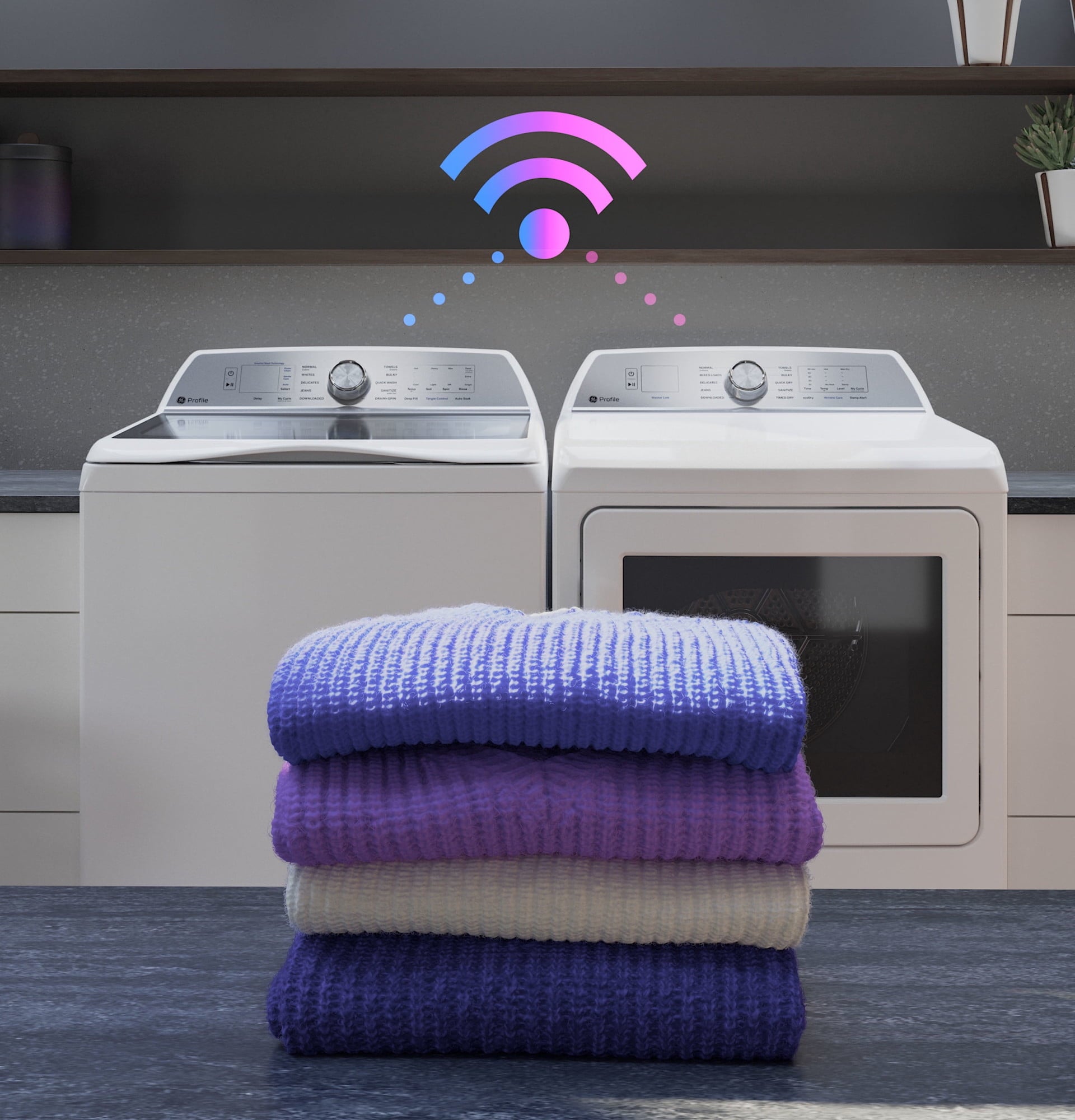 Ge Profile Ptd70eb Ge Profile 27 Wide 7.4 Cu. Ft. Electric Dryer - Diamond Gray