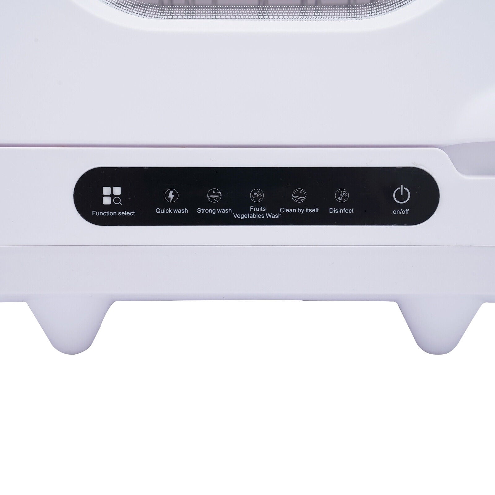 Mkyiongou Compact Countertop Dishwasher with Full Panel Control, 50 dB