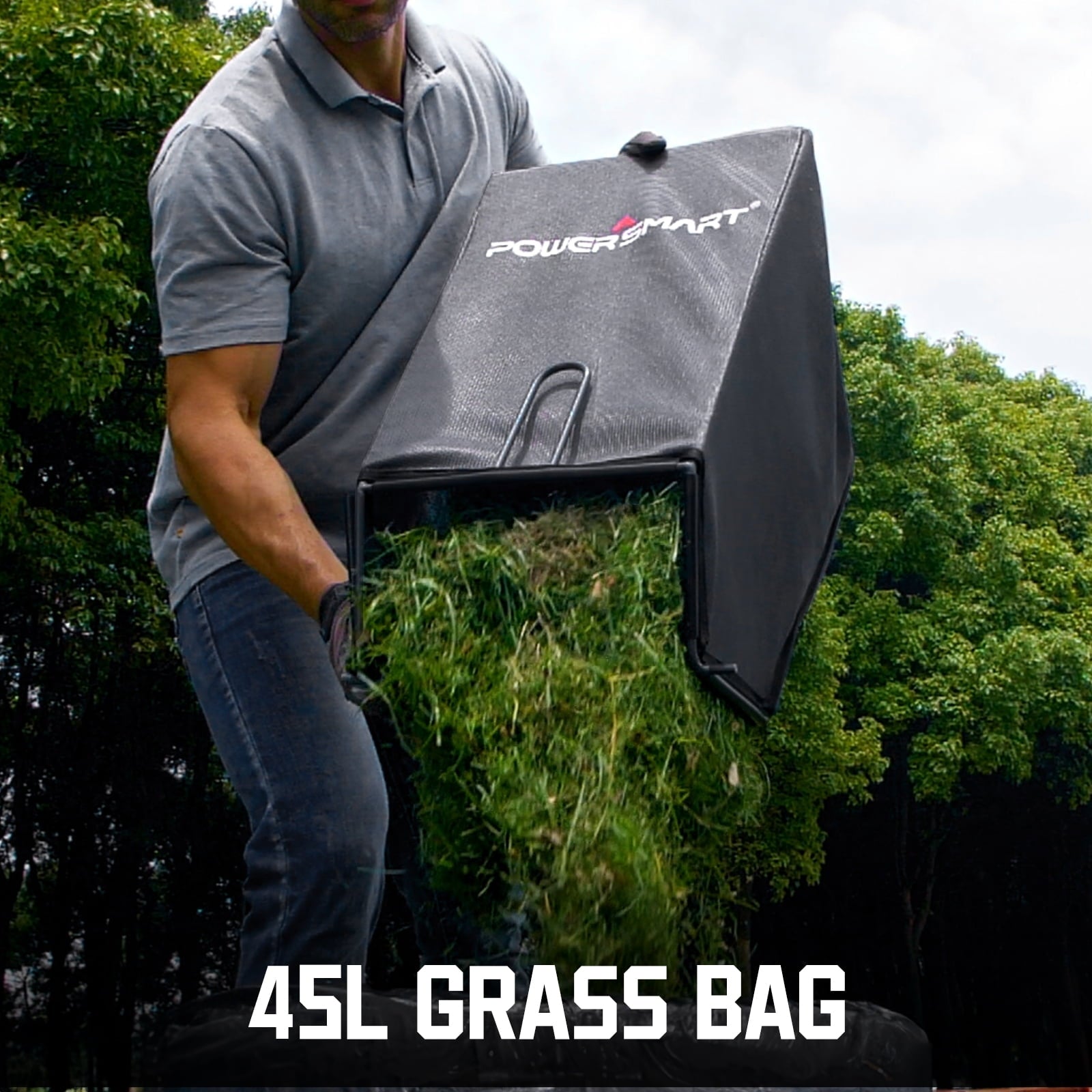 PowerSmart 40V 4.0Ah 17 Cordless Push Lawn Mower, with 3-in-1 Options