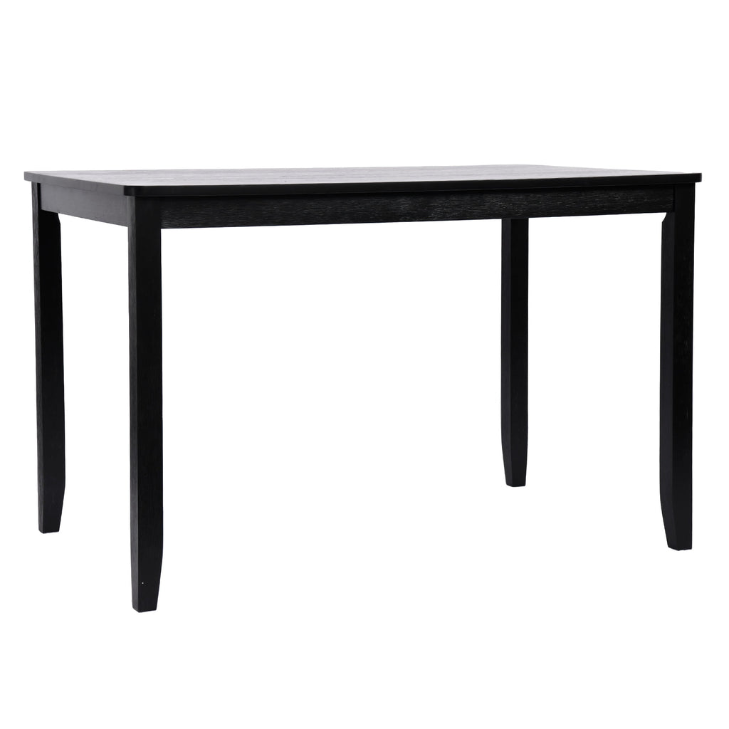 Duhome Dining Table Kitchen Dining Table Solid Wood Rectangular Table for Kitchen Dining Room Livingroom Restaurant, Caramel