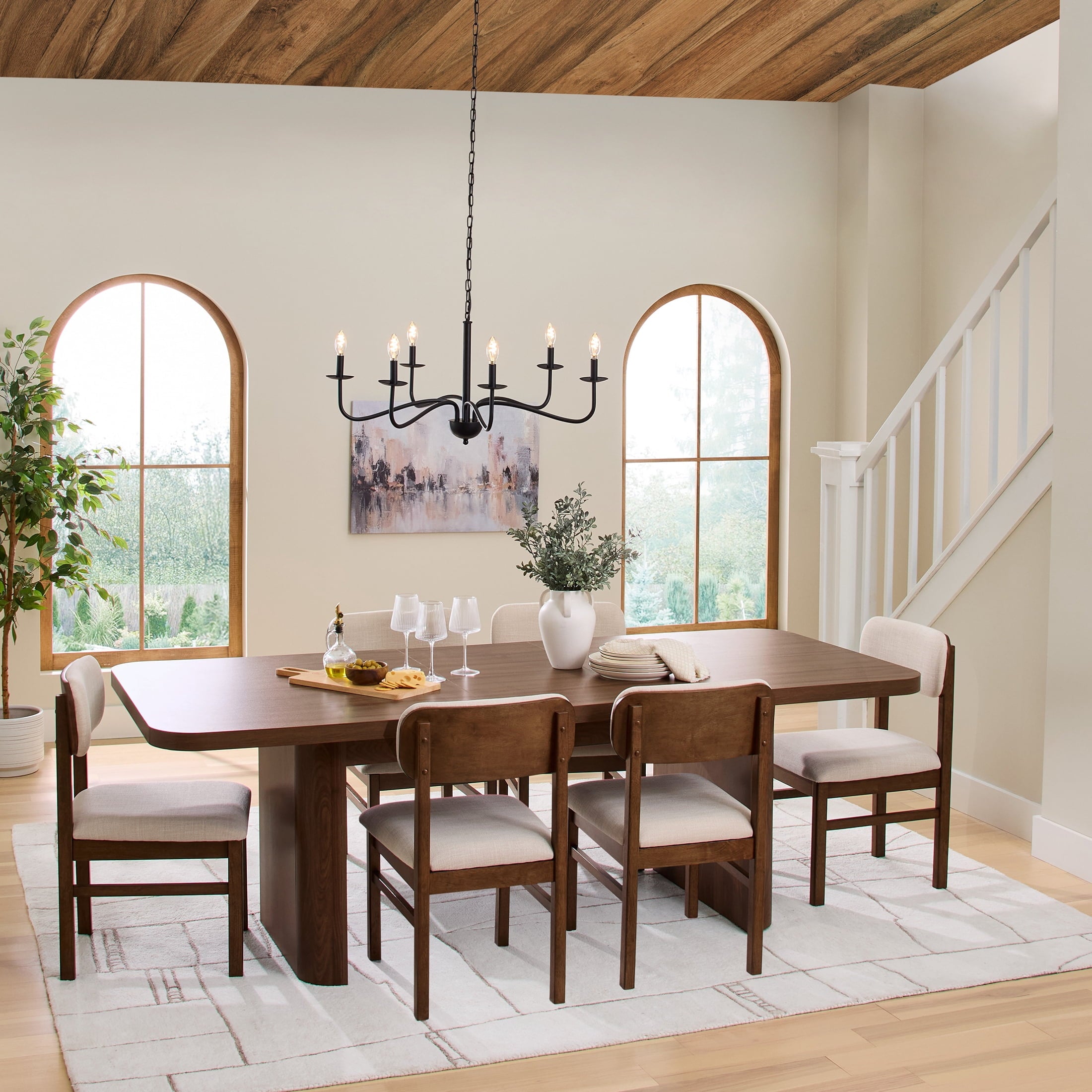 Better Homes & Gardens Juliet Extendable Dining Table, Light Honey
