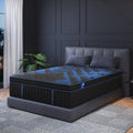 COLETEX Full Size Mattress 12inch Hybrid Mattress in a Box Medium Firm with Gel Memory Foam Pocket Spring for Pressure Relief,Adult,Black