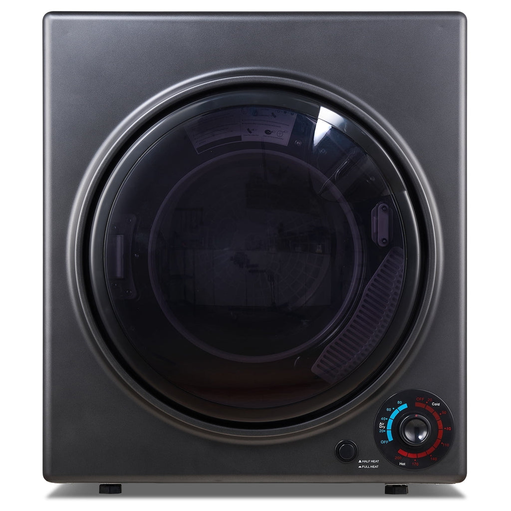 CTT Portable Dryers for Laundry 1500W, 3.5 cu.ft Compact Dryer with Stainless Steel Tub, 4 Drying Mode, Apartments, RVs, Dorms
