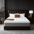 Dealnight 12 inch Queen Size Mattress in a Box, Firm Hybrid Cooling Gel Memory Foam with Individually Pocket Coils, Back Pain Relief and Pressure Relief