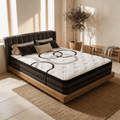Dealnight 14 inch King Size Hybrid Mattress,Firm Cooling Gel Memory Foam King Mattress with Individual Pocket Coils,Bed in a Box