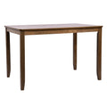 Duhome Dining Table Kitchen Dining Table Solid Wood Rectangular Table for Kitchen Dining Room Livingroom Restaurant, Caramel
