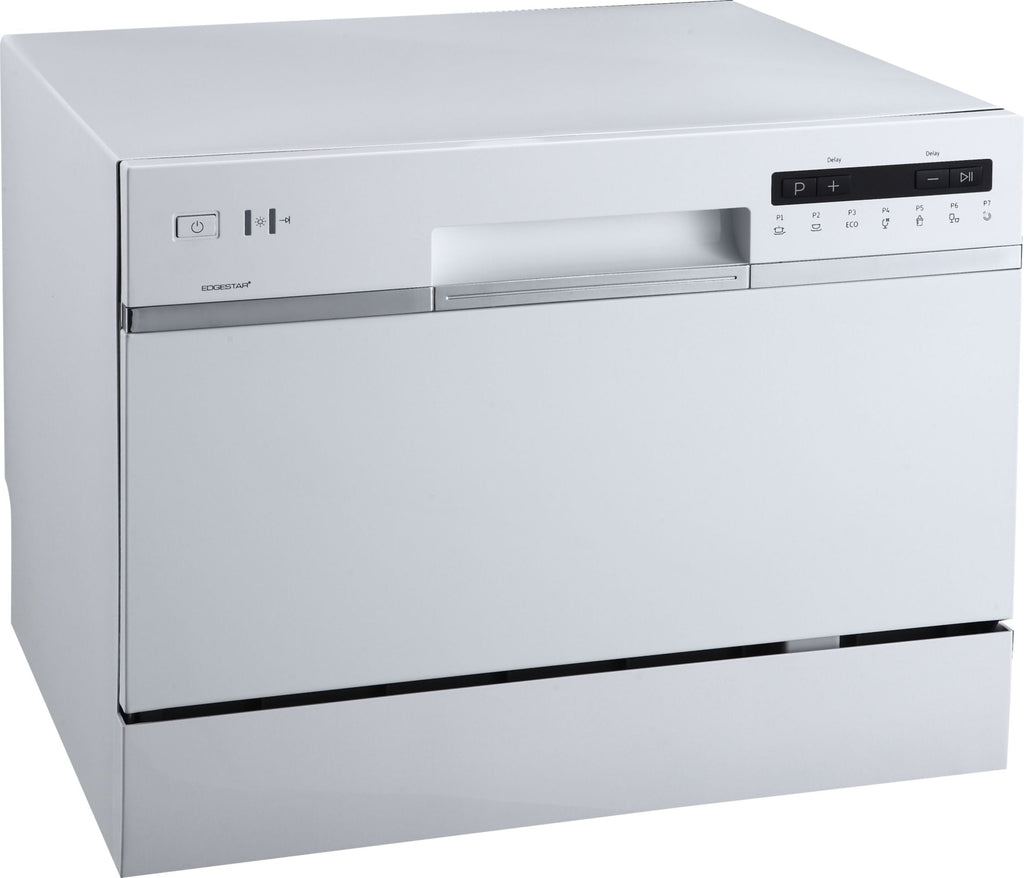 Edgestar DWP63WH 21-5/8 Wide 6 Place Setting Countertop Dishwasher - White