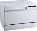 Edgestar DWP63WH 21-5/8 Wide 6 Place Setting Countertop Dishwasher - White