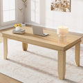 Farmhouse Dining Table for 6-8 People, Versatile Modern Wooden Dinner Table Kitchen Table for Dining Room Conference Room