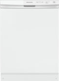 Frigidaire FFCD2413UW 24 Built-In Dishwasher, Front Control, White