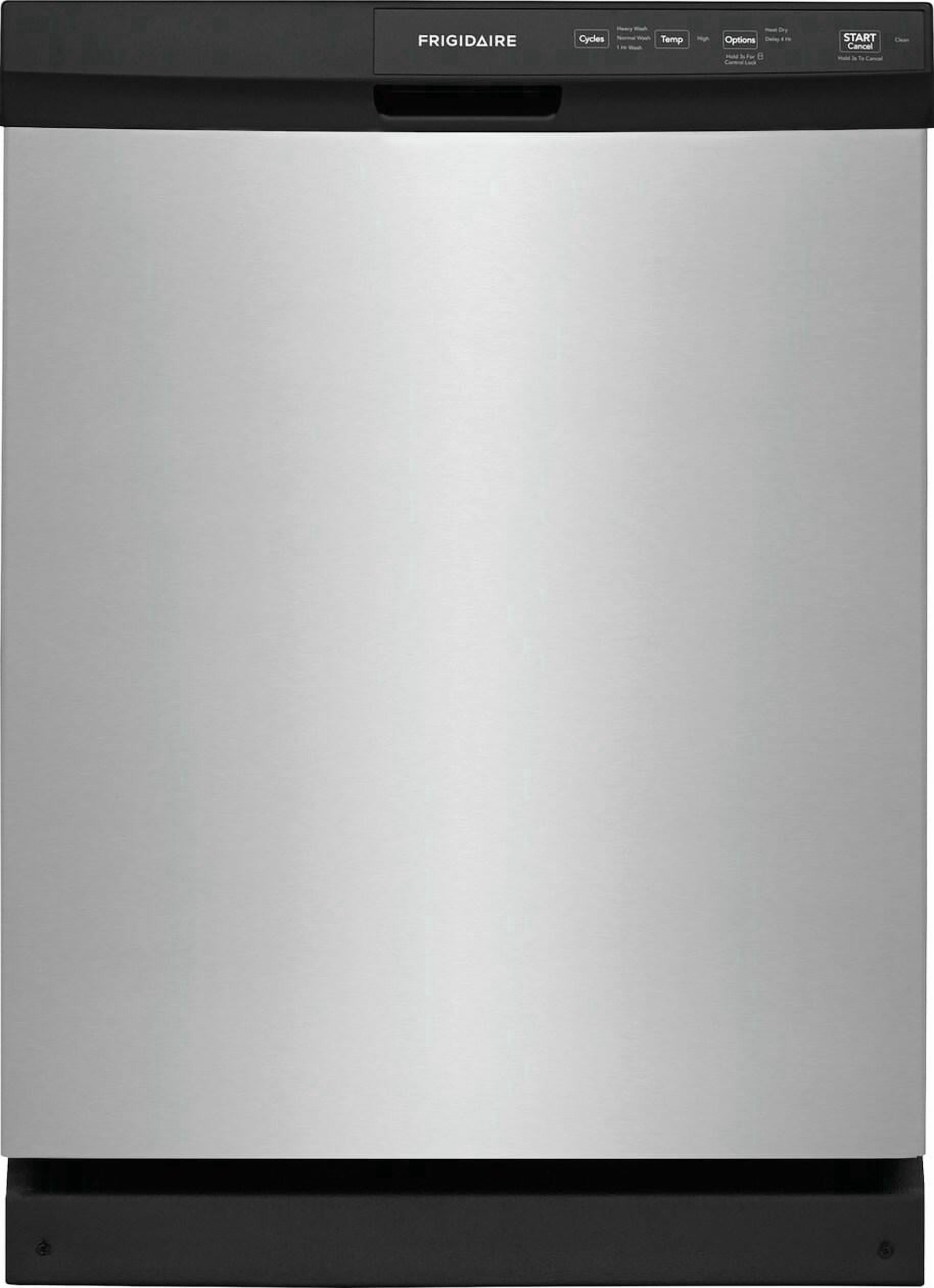 Frigidaire FFCD2413US 24 Dishwasher, Energy Star Certified, Front Controls, Stainless Steel