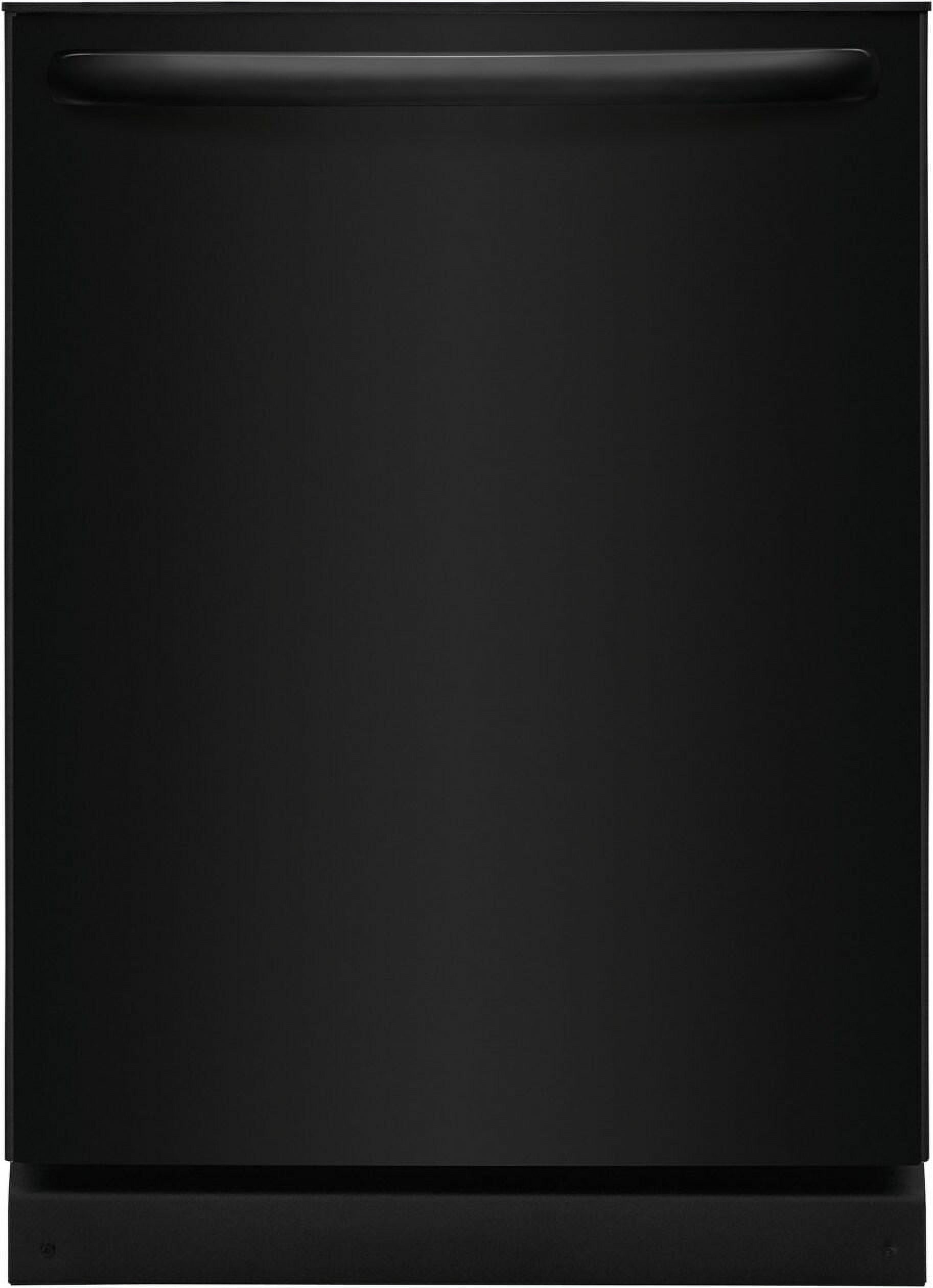 Frigidaire FDPH4316AD 24 Built-In Top Control Dishwasher, Top Control, Black Stainless Steel