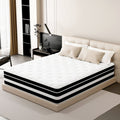 12 inch Queen Mattress,Gel Memory Foam & Spring Hybrid Medium Comfort Queen Size in a Box , Pressure Relief, Motion Isolation,CertiPUR-US