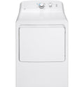 GE GTX33GASKWW 6.2 Cu. Ft. White Gas Dryer