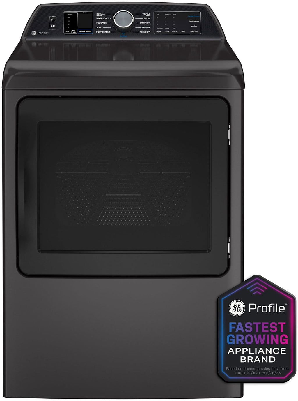 Ge Profile Ptd70eb Ge Profile 27 Wide 7.4 Cu. Ft. Electric Dryer - Diamond Gray