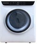 Hamilton Beach 13 lbs. Compact Tumble Dryer with Touchscreen Controls, 8 Drying Modes, Delay Start, Adjustable Heat Levels, Child Lock, Air-Vented Port, White