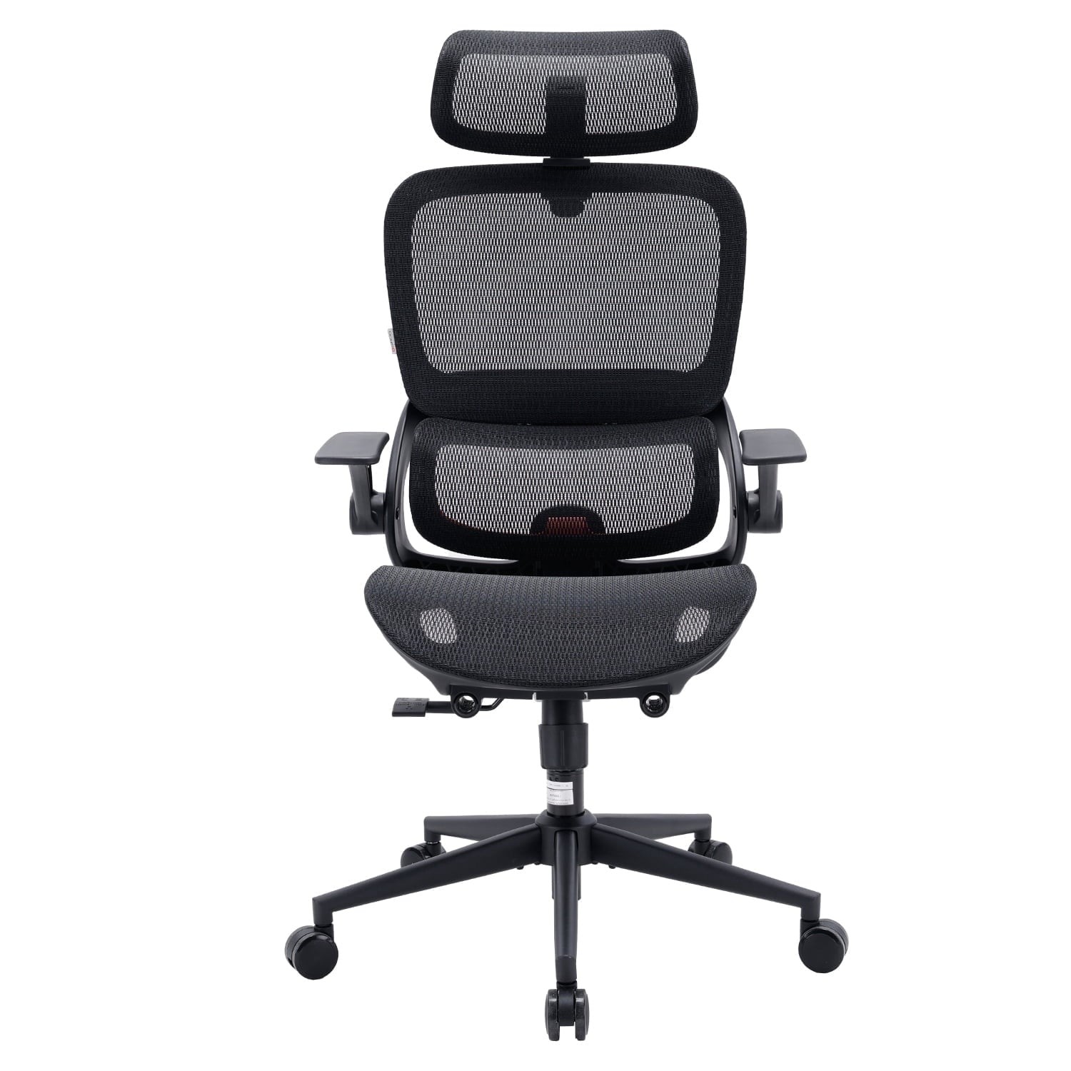 SIHOO B100 Ergonomic Office Chair, Task Chair with Zoned Back Support, 2D Wide Headrest Study Chair for Teenager, High Back Executive Chair for Home Office, White