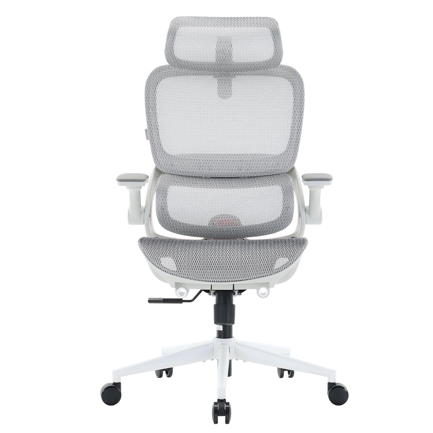 SIHOO B100 Pro Ergonomic Office Chair, Adaptive Elastic Lumbar Desk Chair, 4D Arms & 3D Ultra-Wide Headrest Computer Chair for Teenager, High Back Executive Chair for Home Office & Gaming, White