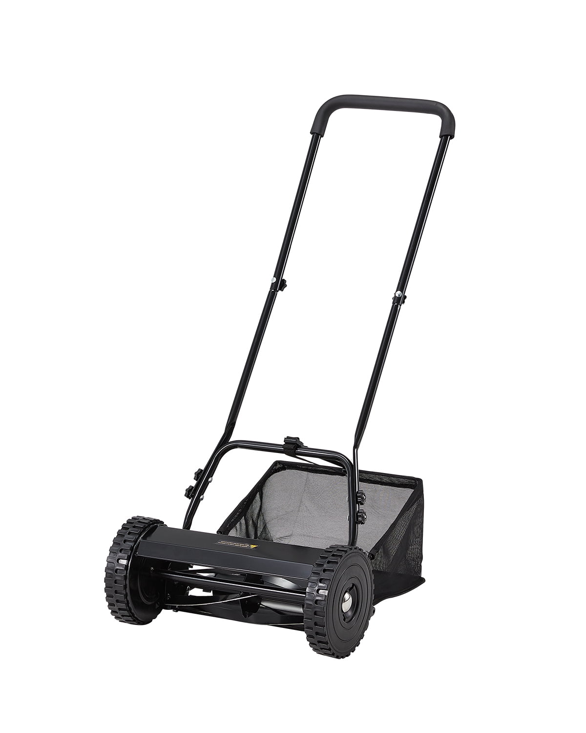 JFHID 14-Inch Manual Push Reel Lawn Mower,5-Blade Design