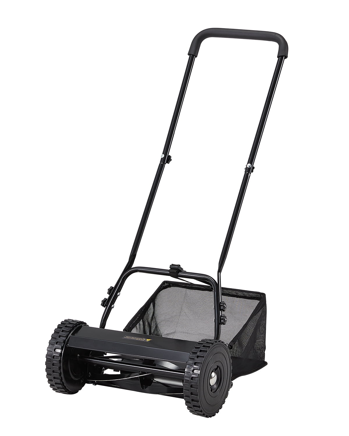 JFHID 14-Inch Manual Push Reel Lawn Mower,5-Blade Design