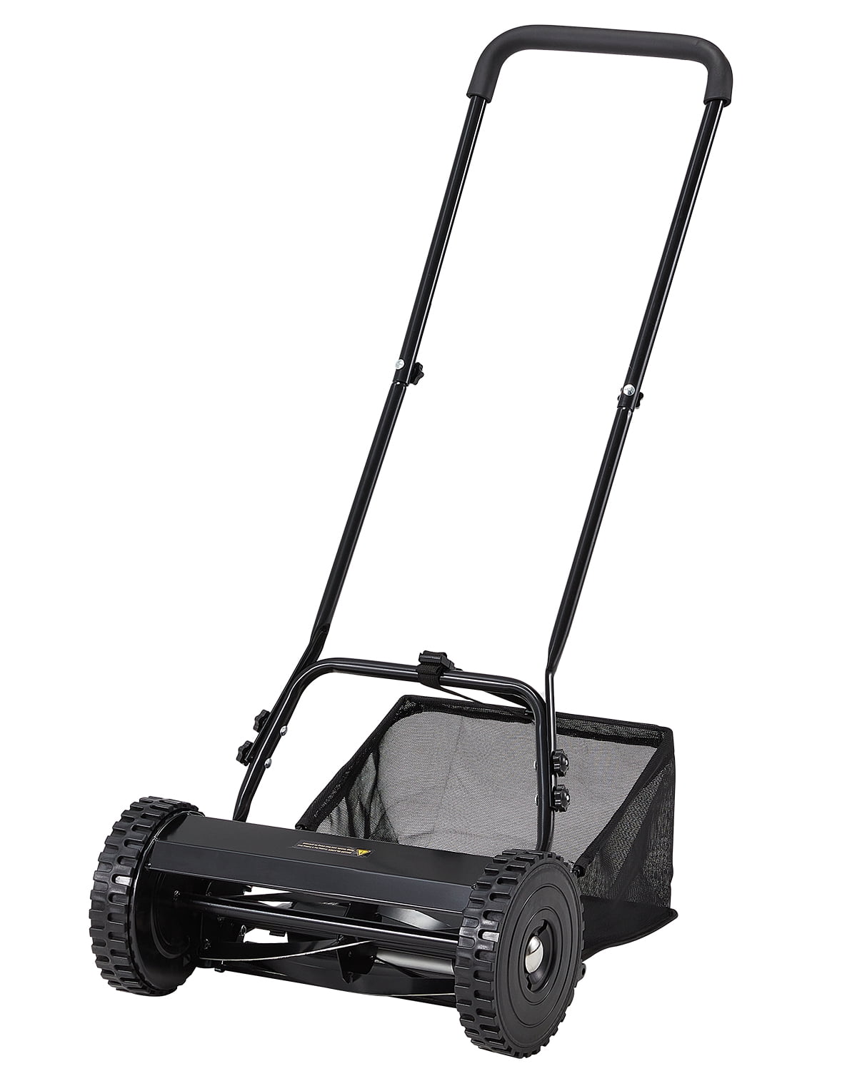 JFHID 14-Inch Manual Push Reel Lawn Mower,5-Blade Design