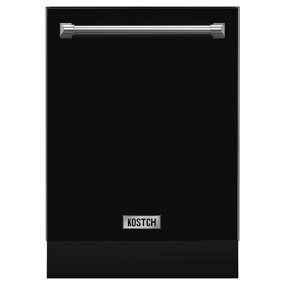 KOSTCH 24in Built-in Dishwasher with 8 wash programs & 4 Dry Options, Large Capacity 15 Place Settings,Stainless Steel Handle, 45-dBA Ultra-Quiet, ENERGY STAR Certified