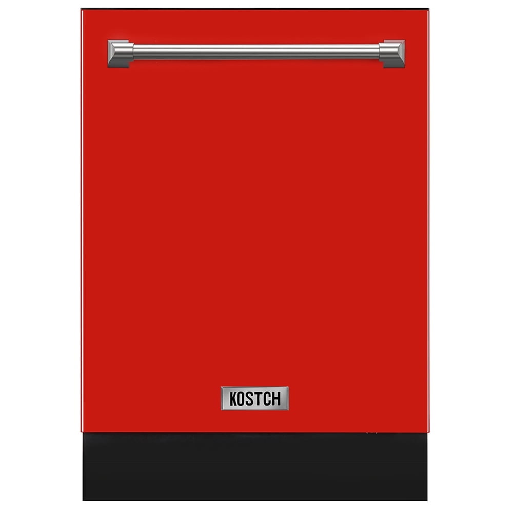 KOSTCH 24in Built-in Dishwasher with 8 wash programs & 4 Dry Options, Large Capacity 15 Place Settings,Stainless Steel Handle, 45-dBA Ultra-Quiet, ENERGY STAR Certified