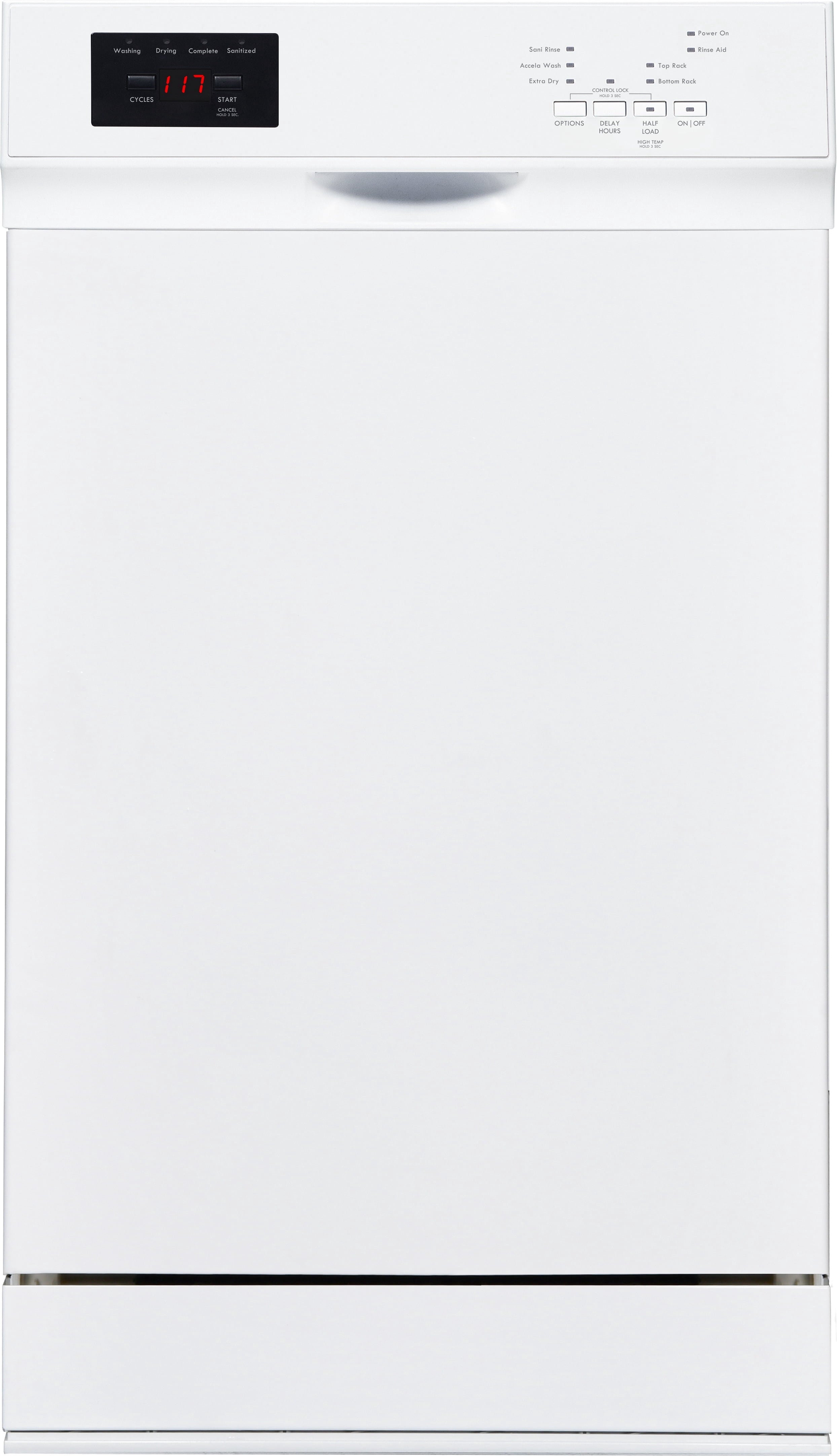 Kenmore 18 Built-in Stainless Steel Tub Dishwasher, SmartWash, 45 dBA Energy Star Certified, Black