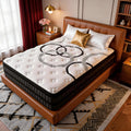 Kizreo Firm Queen Mattress, Hybrid Mattress with Gel Memory Foam and Individual Pocket Spring, OEKO-TEX and CertiPUR-US Certified, Cool Sleep, Pressure Relief, 12 in a Box