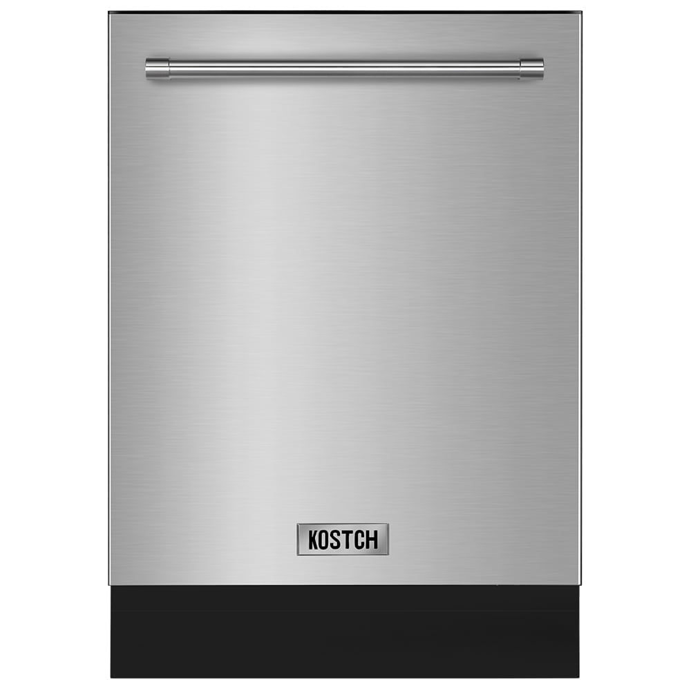 Large Capacity 24 inch Top Control Built-In Dishwasher with Third Rack – ENERGY STAR Certified, 47-dBA Ultra-Quiet, Stainless Steel (White)