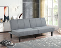 Mainstays 66 Studio Futon, Gray Linen Upholstery