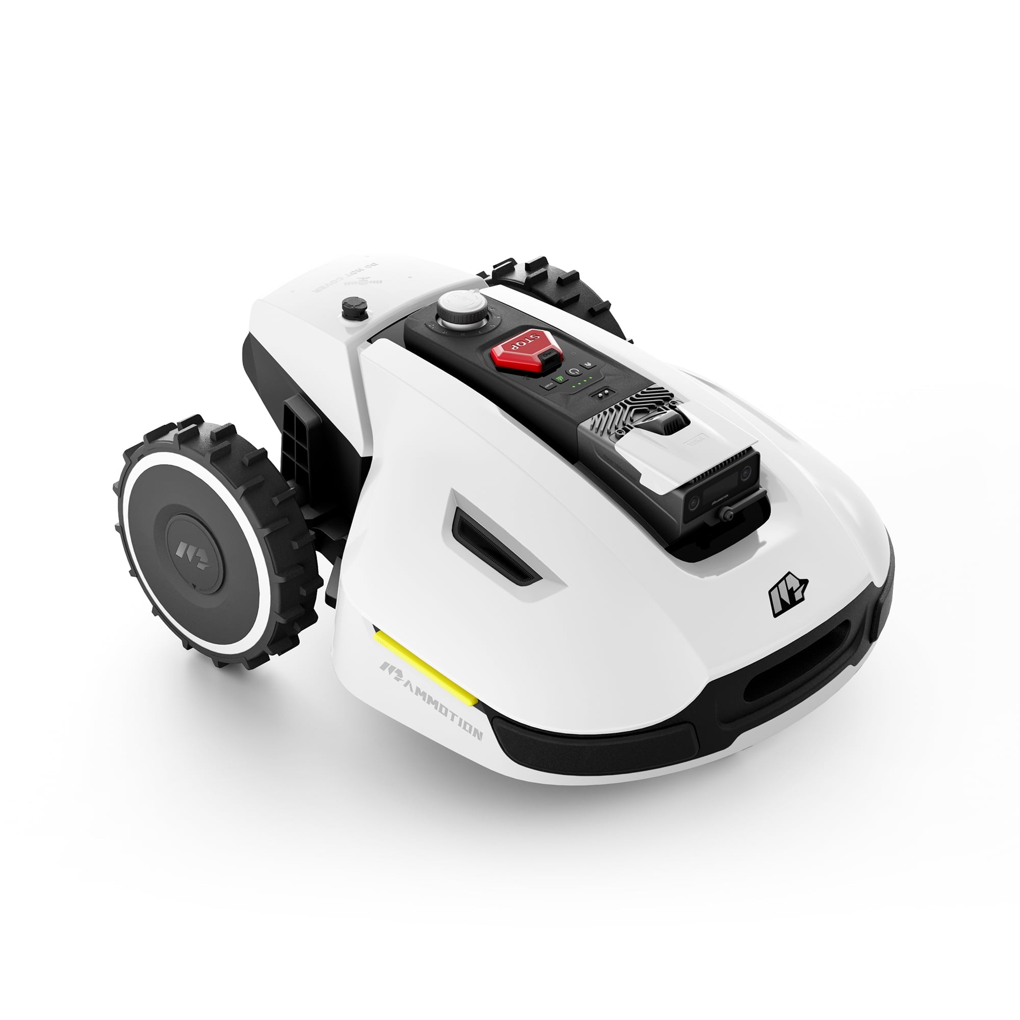 Mammotion YUKA 3000 Robot Lawn Mower, Auto Mapping, AI Obstacle Avoidance, Reception 0.75 Acre, Max 1 Acre, Dual Cutting Discs, APP Control, with 4G