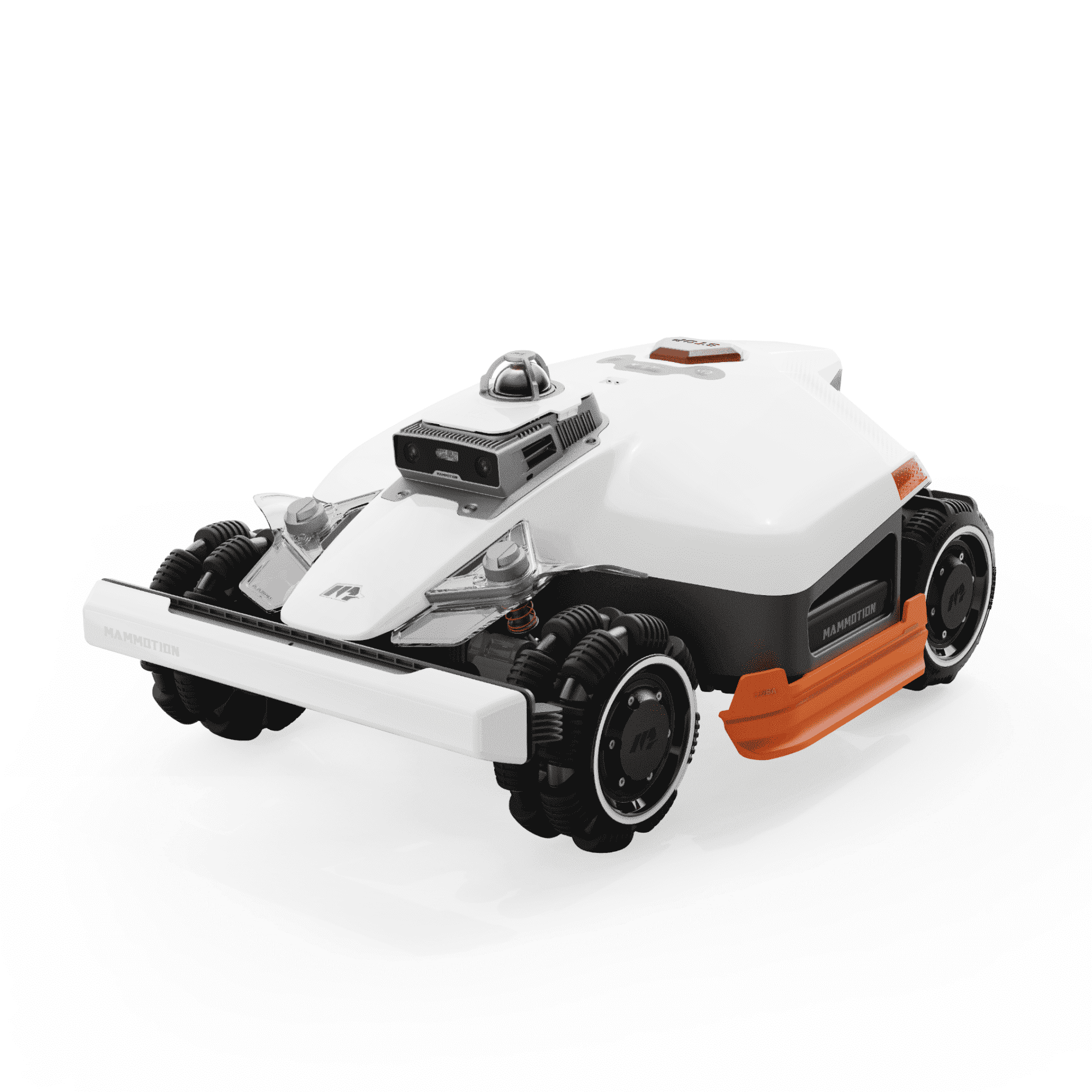 Mammotion LUBA 3 AWD 1500H Robot Lawn Mower , 0.37Acres,360° LiDAR+Dual-Cam AI Vision, 80% Slopes,2.2-4.0in Cut