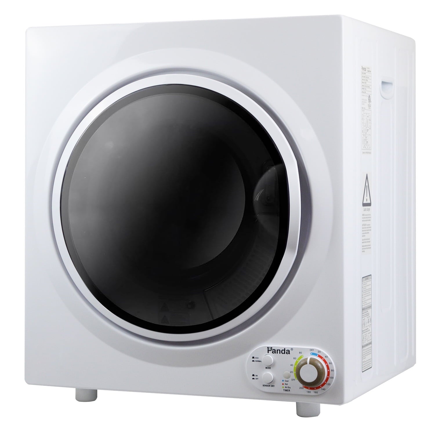 Panda Small Mini Compact Dryer 110V Stainless Steel Drum 1.50cu.ft