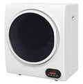Portable Clothes Dryer 1.5 cu ft, Compact Laundry Dryer for Apartments, 850W Electric Dryer with Intelligent Drying, White