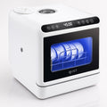 Mist Portable Countertop Dishwasher with 4 Washing Programs and 360° Dual Spray