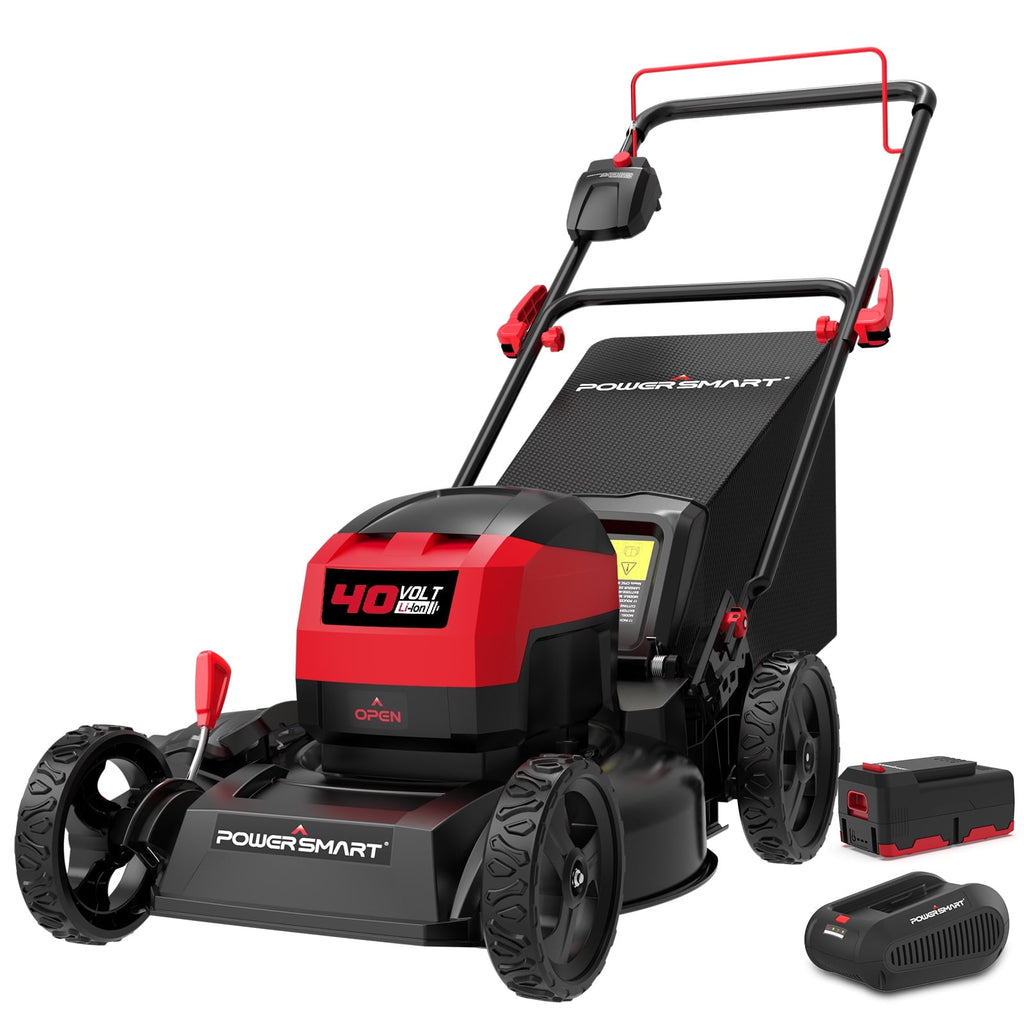 PowerSmart 40V 4.0Ah 17 Cordless Push Lawn Mower, with 3-in-1 Options